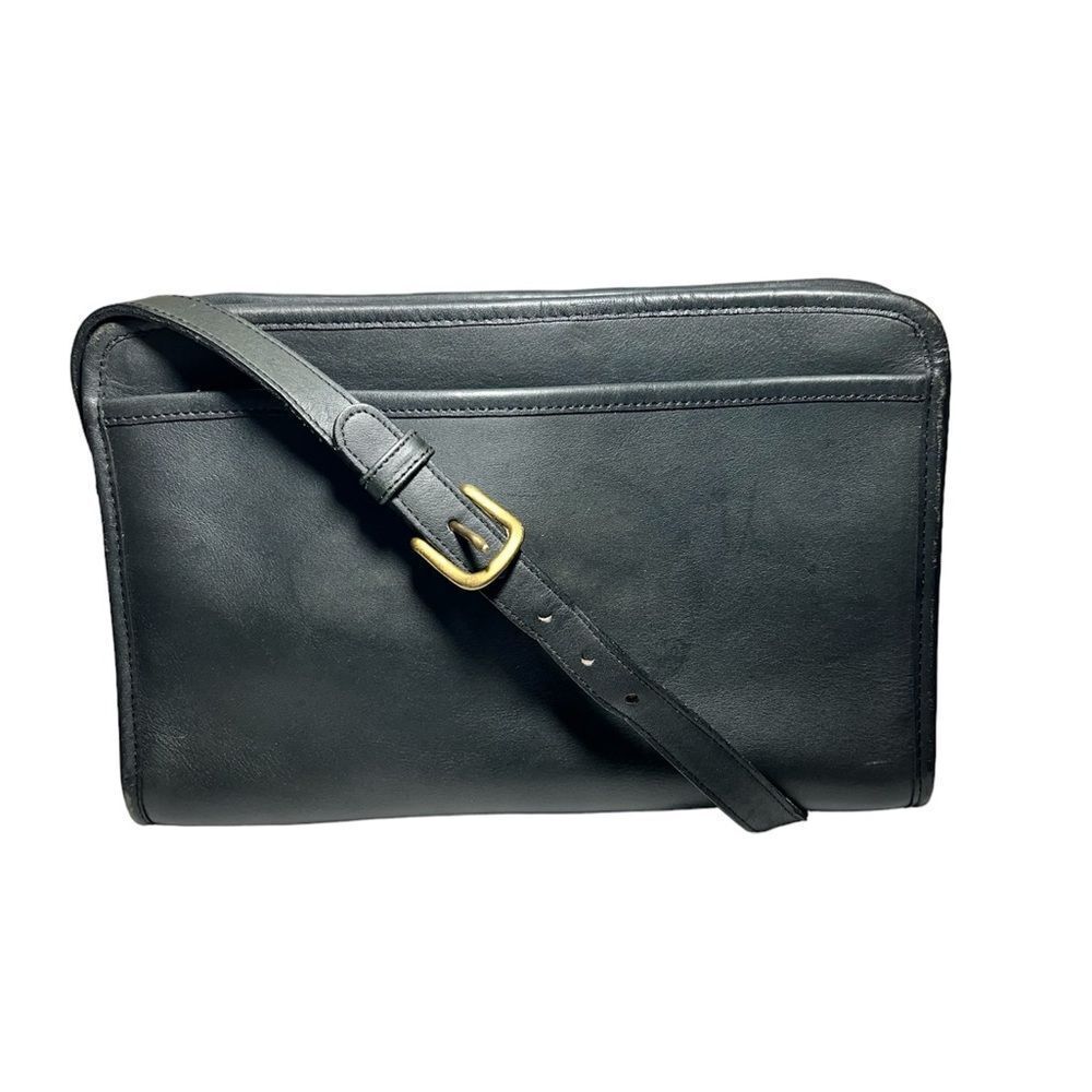Coach Black Vintage Swagger 9820 Crossbody Bag With Hang Tag